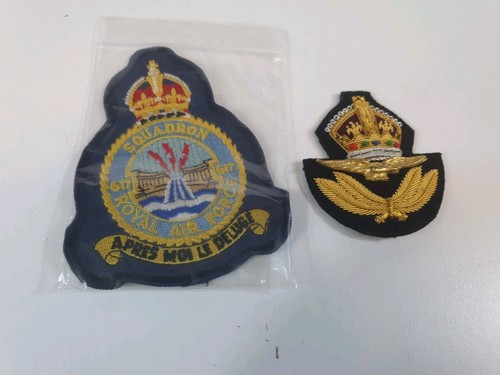 Vintage raf sew patches - 2, on