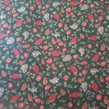 Vtg 90s Fabric Remnant Large