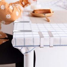 Stainless Steel Tablecloth Clips Table Cloth Cover Skirt Clamps Fix Holder Party