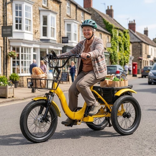 Stable 7 speed electric - 18'', 7-speed