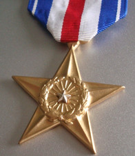 Superb UNITED STATES  - 'SIL STAR FULL SIZE MEDAL'