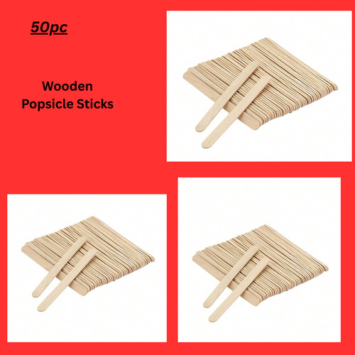 Wooden natural craft lollipop - wooden,