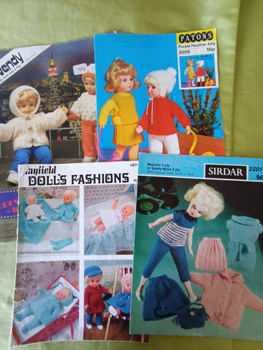 Assorted vintage dolls - vintage,