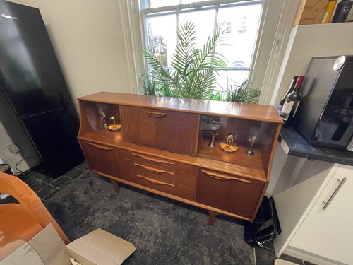 Superb mid century teak high - century,