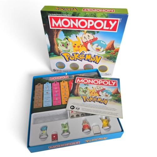Pokémon monopoly board game - pokémon,