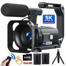 5K Ultra HD 56MP Camcorder