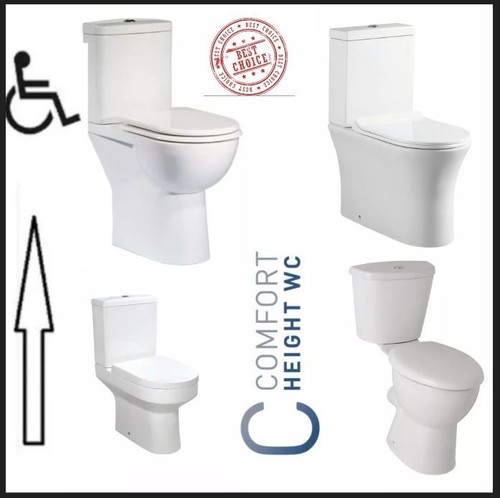 Comfort raised height toilet - comfort,