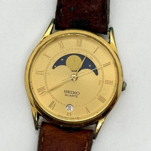 Seiko moonphase 7434 7000 - seiko,