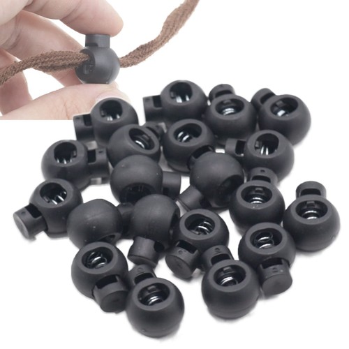 120pcs black plastic single - black,