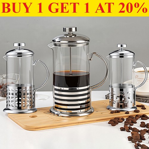 Glass cafetiere coffee press - cafetiere,
