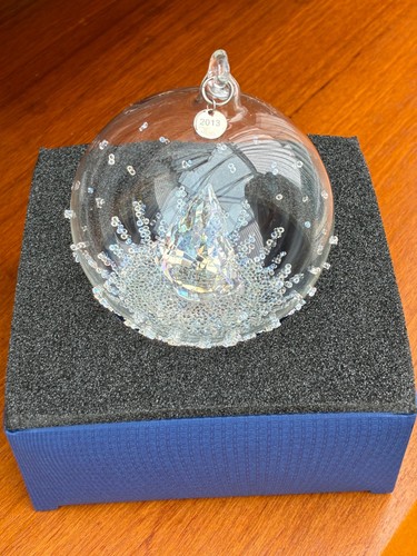 Boxed swarovski christmas ball - swarovski,