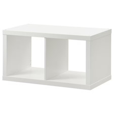IKEA KALLAX White Shelving