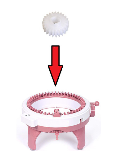 Needle true toothed gear - 22,