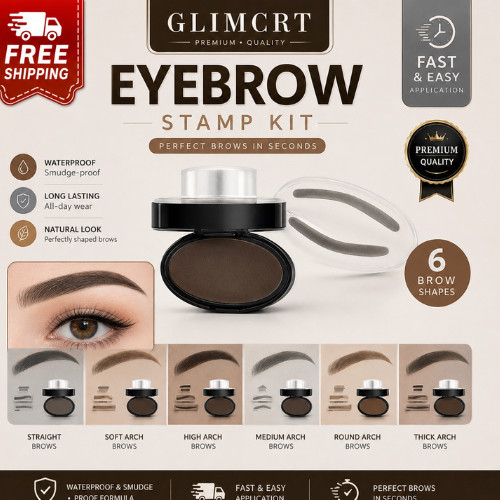 Eyebrow stamp kit - brow, shaping
