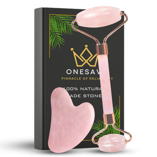 Rose quartz gua sha - rose,