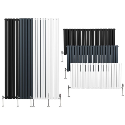 Oval column radiator - column, trv