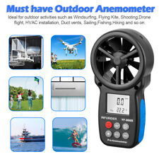 HOLDPEAK Anemometer Wind Speed Meter Wind Chill 0.3~30m/s Air Flow Gauge ℃/℉