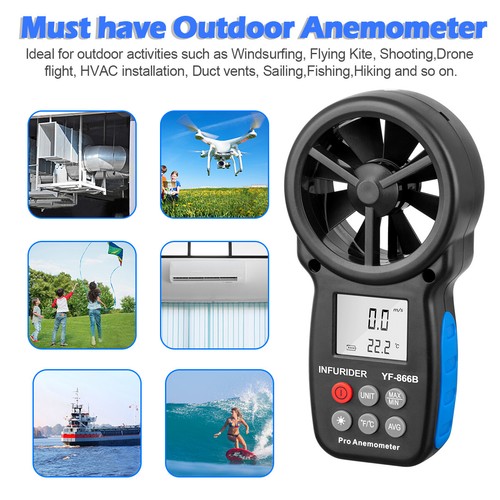 Holdpeak anemometer wind - anemometer,