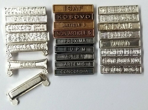 Miniature medal clasps ribbon - miniature,