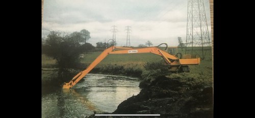 Hymac 580bt excavator photo - excavator,
