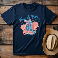 Bow & Boots T-Shirt Western