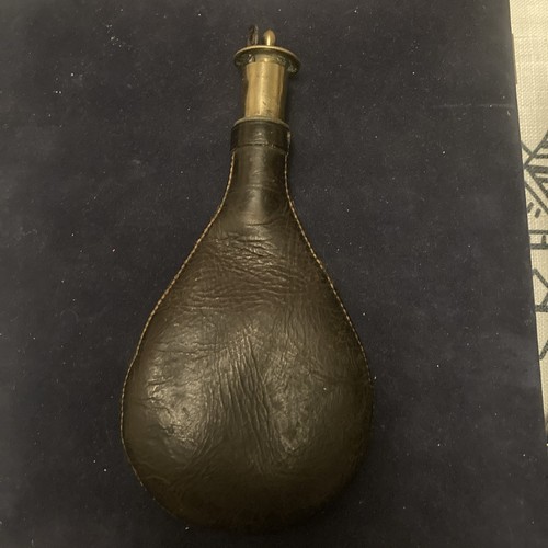 19th century leather - leather, brass