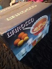 Barocco Punch Bowl Set With