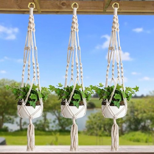 Pack macrame plant hanger - pack,