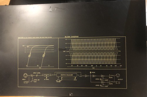 Yamaha graphic equalizer - yamaha, model