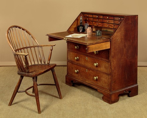 Antique small georgian - small, oak