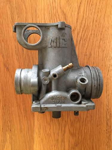 Kawasaki carburettor body - carburettor,