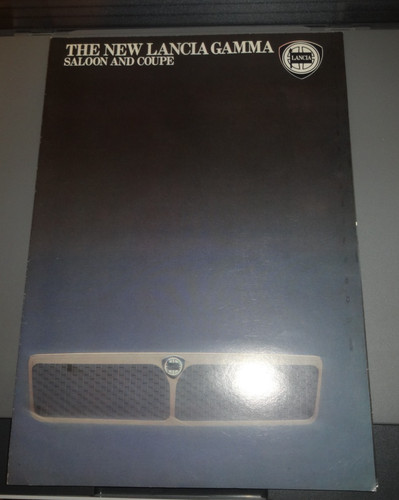 New lancia gamma saloon - lancia,