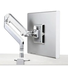 Humanscale M2 - Screen Mount in White with Table Clamp