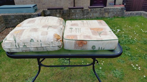 Filled chair cushion - filled,