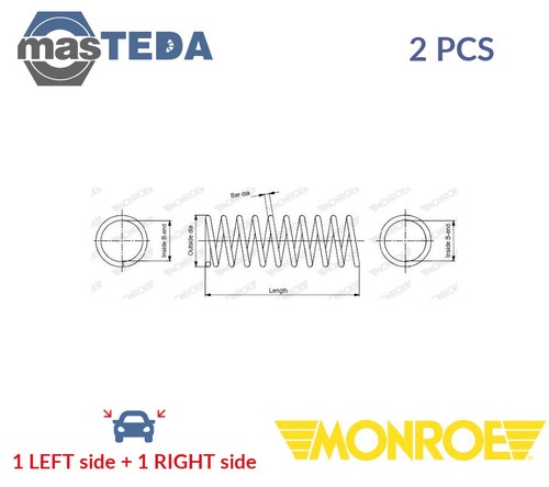 Sp0248 coil spring pair - spring, set