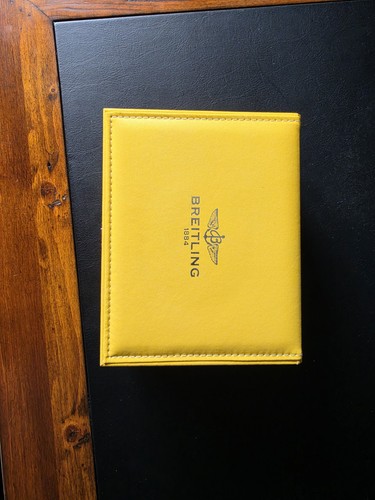 Breitling watch box with - watch, outer