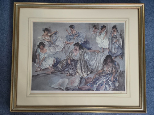 Variations russell flint - iv, by