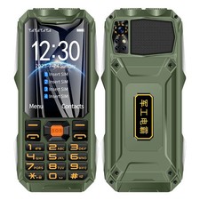 Q9 GSM 2G Network Mobile Phone 4 SIM Cards Rugged Bar Cellphone 3.5Inch HD Displ