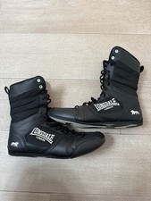 Lonsdale Contender Hi Black Boxing Boots - Size UK 12 mens or ladies