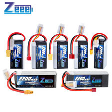Zeee 2s 3s 4s 6s Lipo Battery 2200mAh 50C-120C Soft Case Lipo for RC Car Truck
