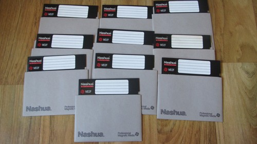 10x commodore floppy - 10x, disks