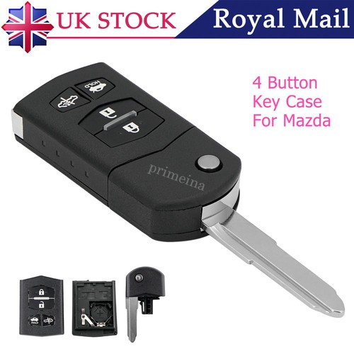 Button flip key case shell - button,
