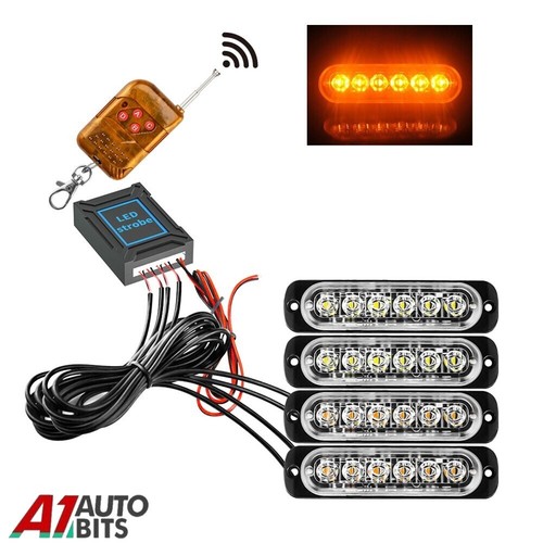 Wireless amber led flashing - led,