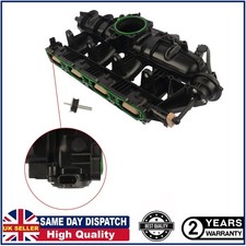Intake Manifold w/sensor for Audi A4 B8 8K2 8K5 1.8 TFSI quattro 06H198211A