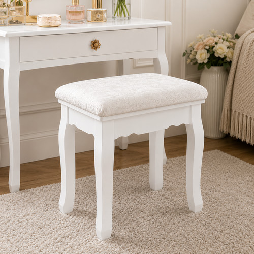 Dressing table stool velvet - table,