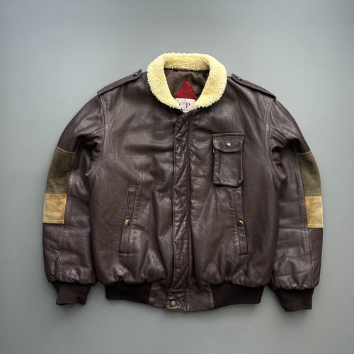 Company brown 80s - c.p., leather