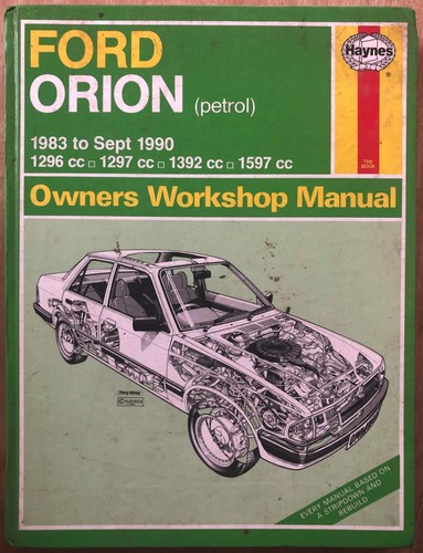 Ford orion petrol 1983 - ford,