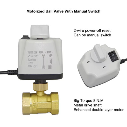 1 2 motorized ball - 3/4",