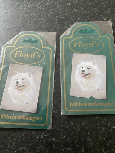 Samoyed fridge magnets - 2,