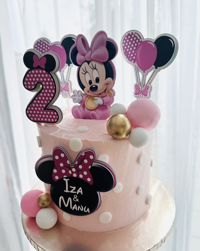 Cake topper baby minnie - topper,